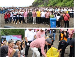 Gus Fawait Pimpin Ribuan Warga Jember, Ikuti Arahan Presiden Bersihkan Pantai